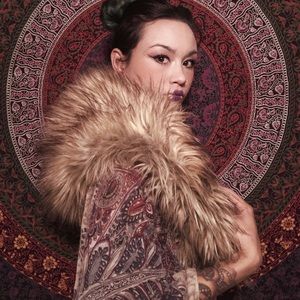 Up-cycled Faux Fur Festival Kimono